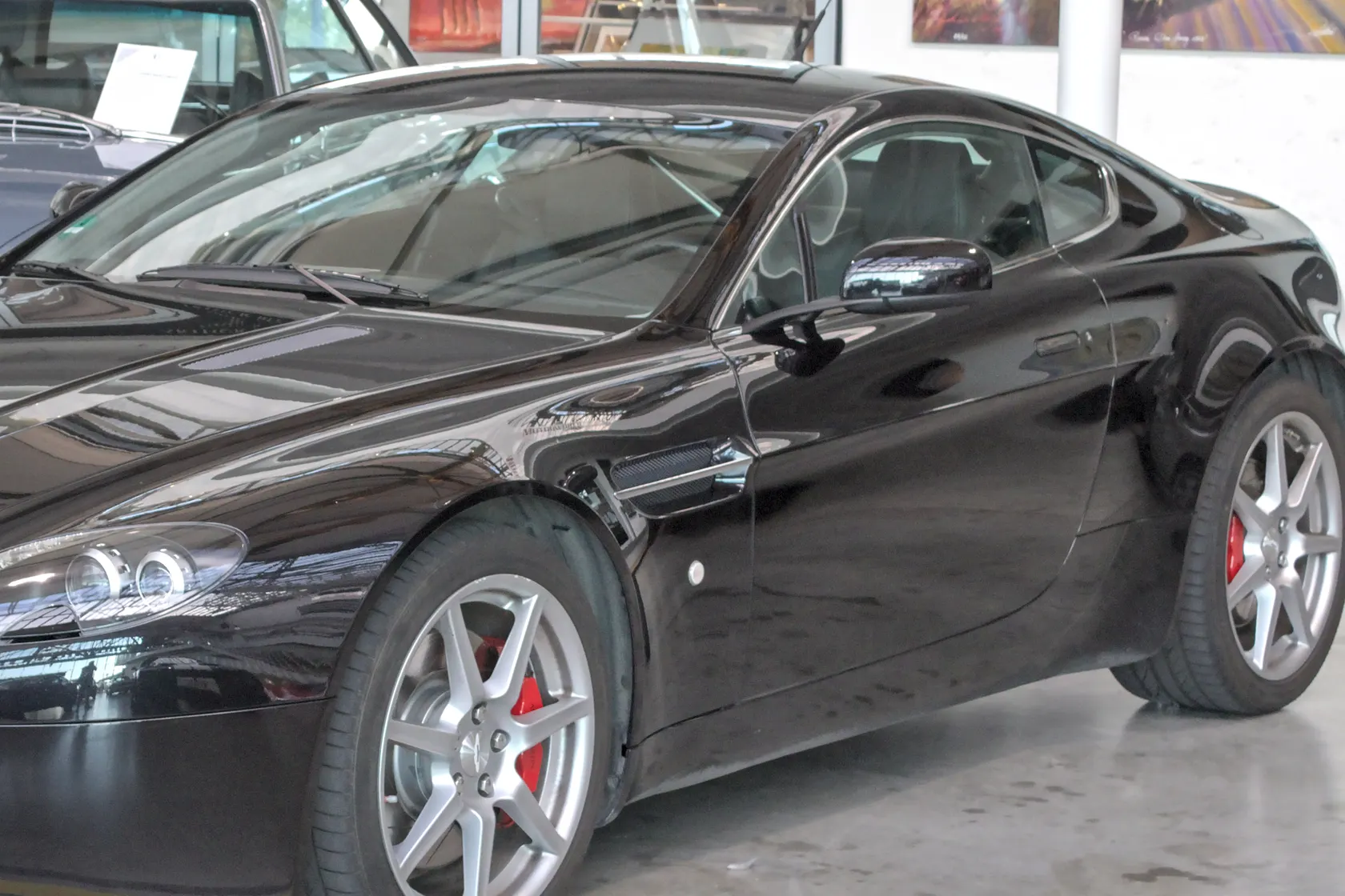 Aston Martin V8 Vantage N400 Coupe in front three-quarter view