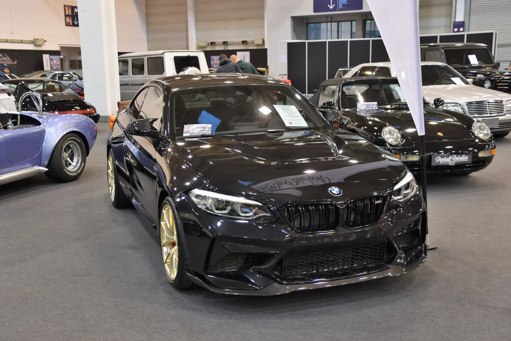 BMW M2 CS F87 in front three-quarter view