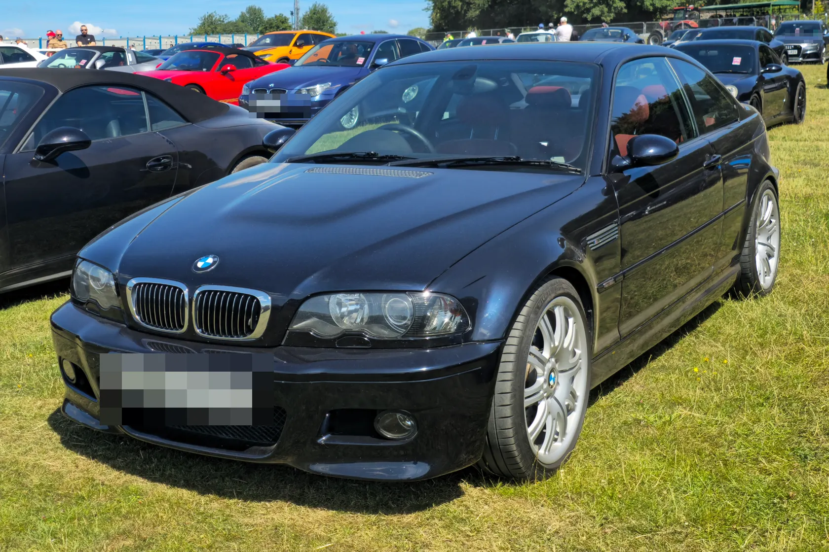 BMW M3 E46 coupé in front three-quarter view