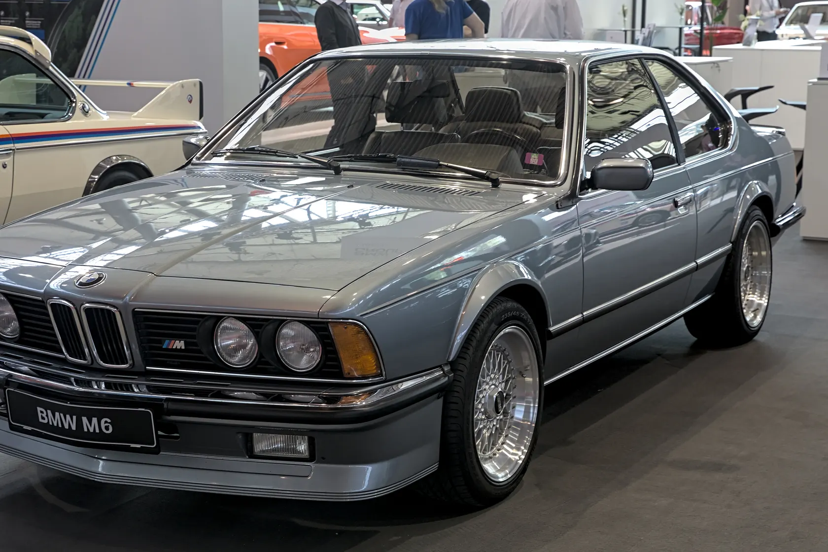 BMW M635CSi E24 displayed in front three-quarter view