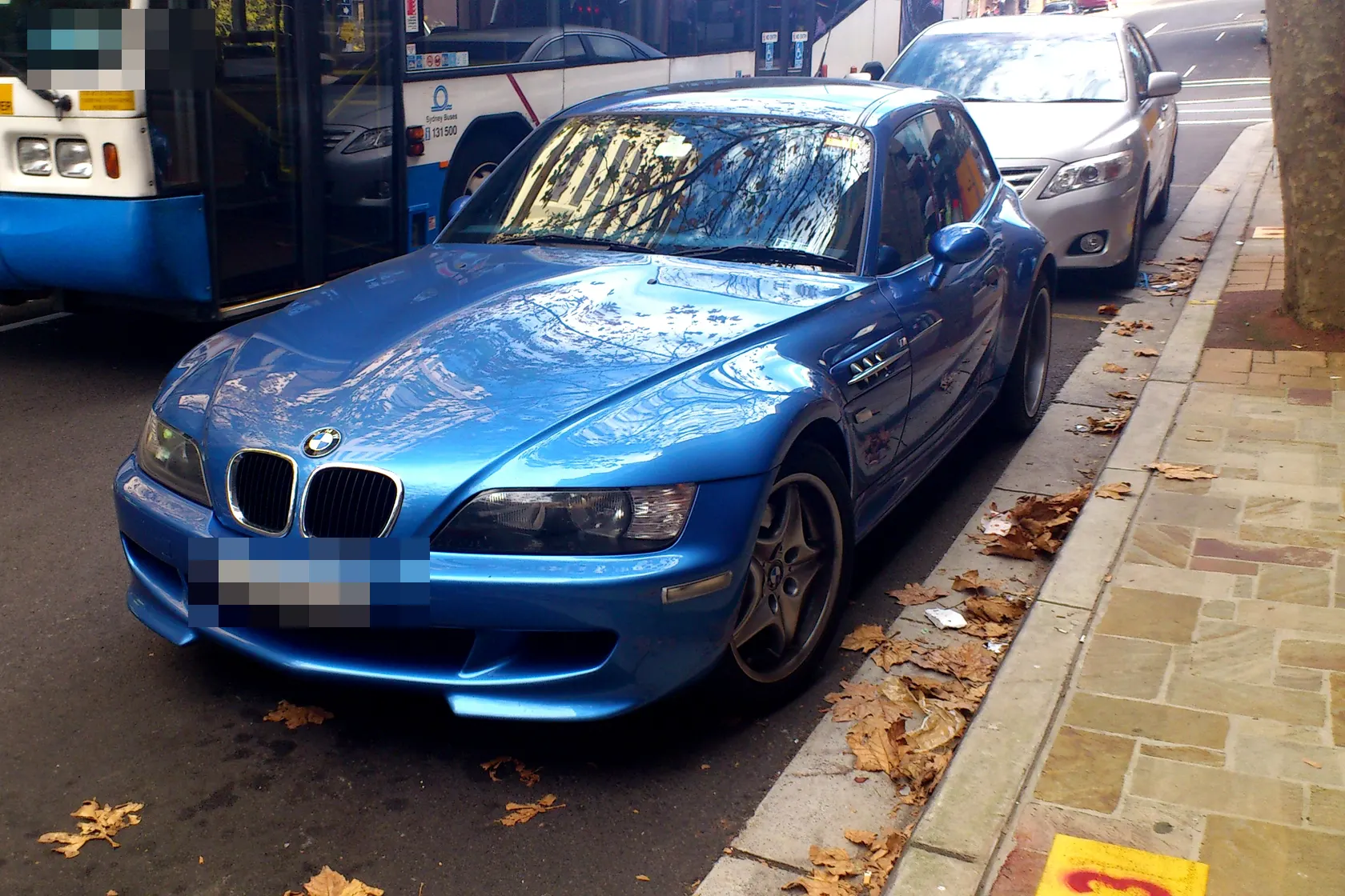 BMW Z3 M Coupé E36/8 in front three-quarter view