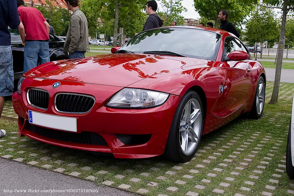 BMW Z4 M Coupé E86 in front three-quarter view