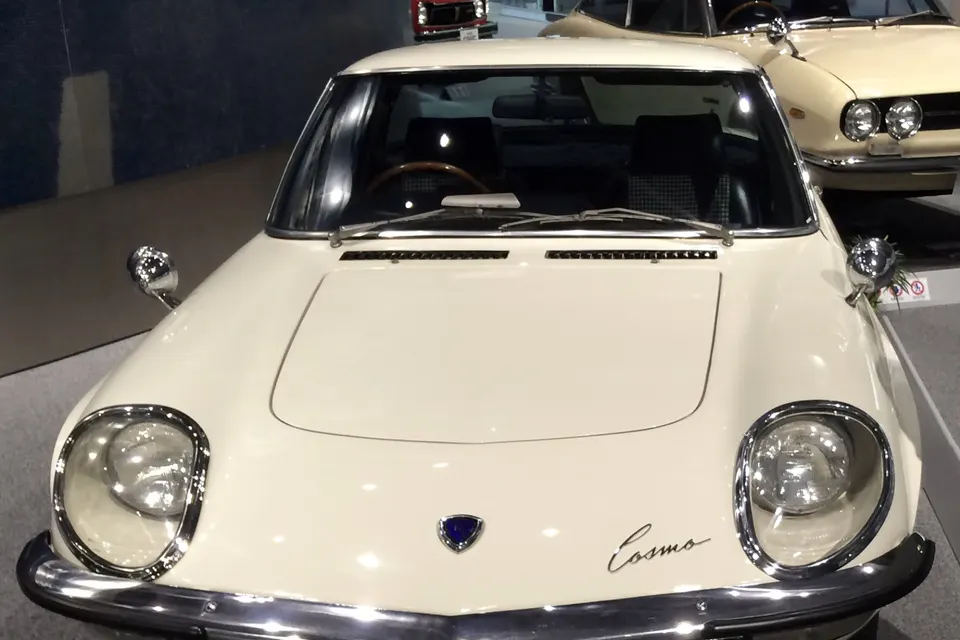 1969 Mazda Cosmo Sport Series II L10B in the Toyota Automobile Museum