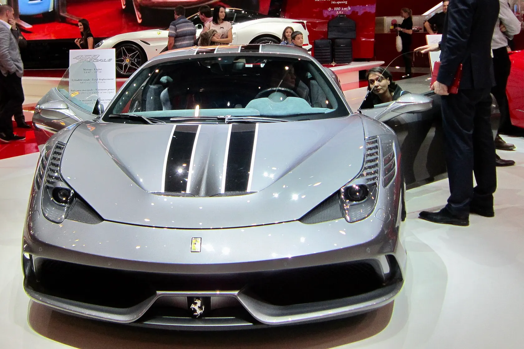 Ferrari 458 Speciale at the 2014 Geneva motor show