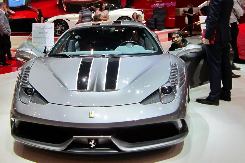 Ferrari 458 Speciale at the 2014 Geneva motor show