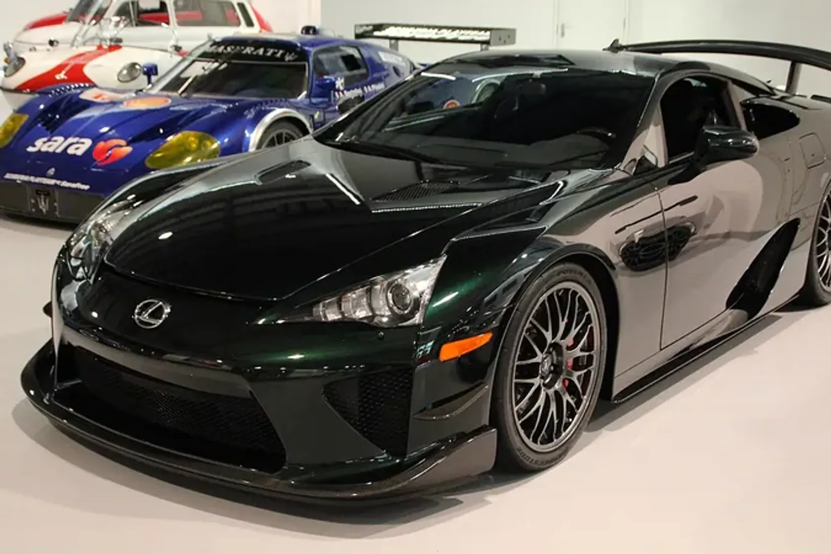 Green Lexus LFA Nürburgring Package