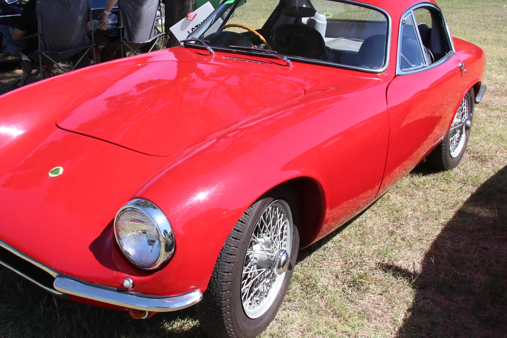 Lotus Elite Type 14 in front three-quarter view