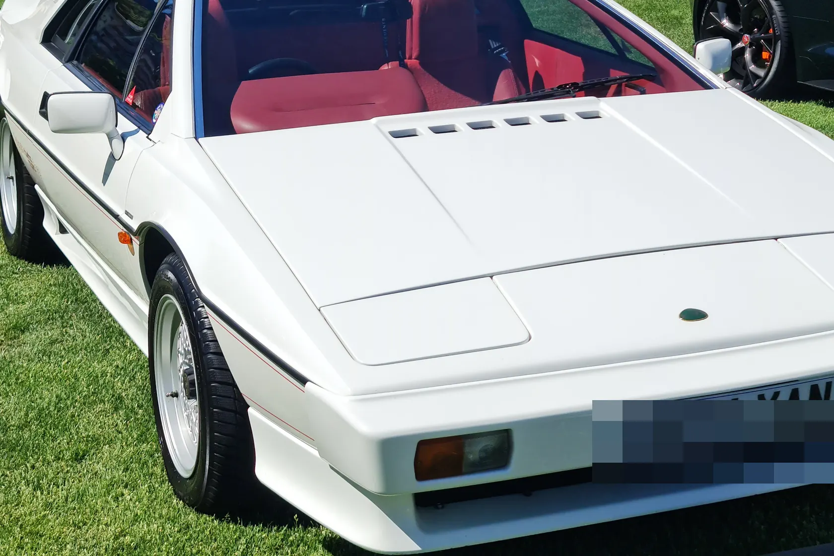 1987 Lotus Turbo Esprit HC Type 82 in front three-quarter view