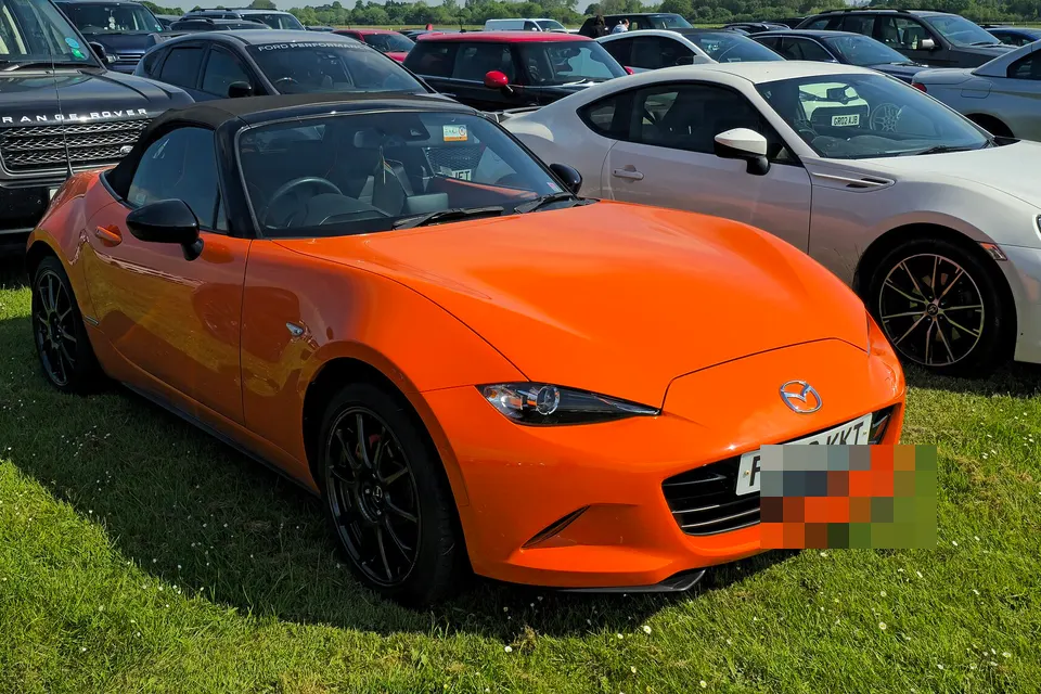 Racing Orange Mazda MX-5 30th Anniversary roadster