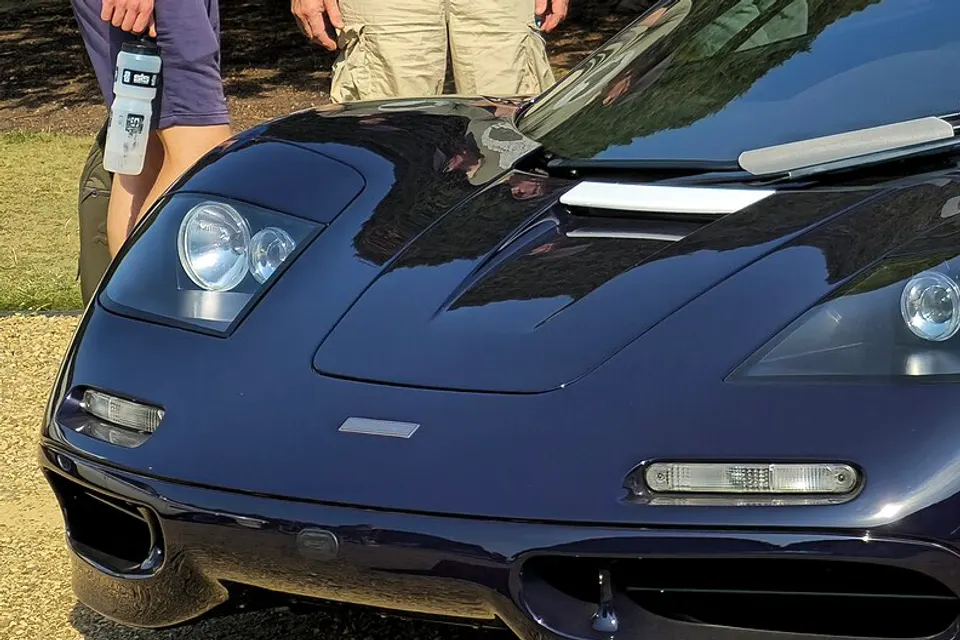 McLaren F1 standard road car in front three-quarter view
