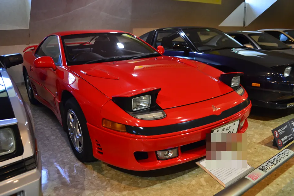 Mitsubishi GTO Twin Turbo Z16A launch-generation coupe in front three-quarter view