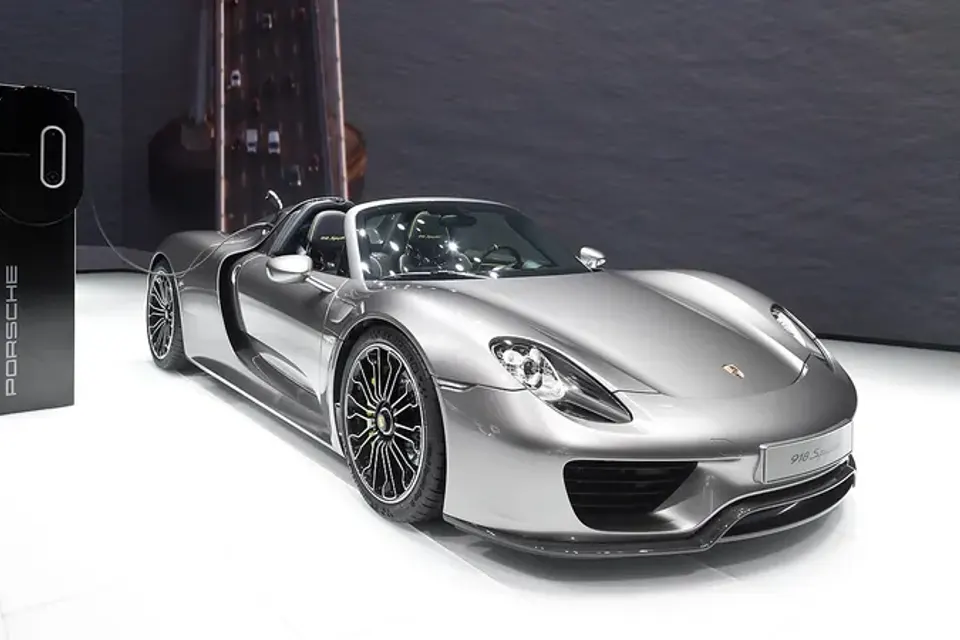 Porsche 918 Spyder at the 2013 Frankfurt motor show