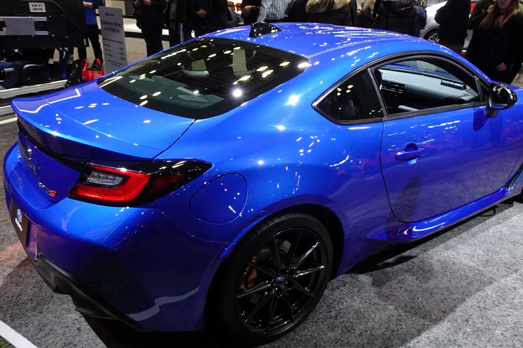 2024 Subaru BRZ tS ZD8 in front three-quarter view