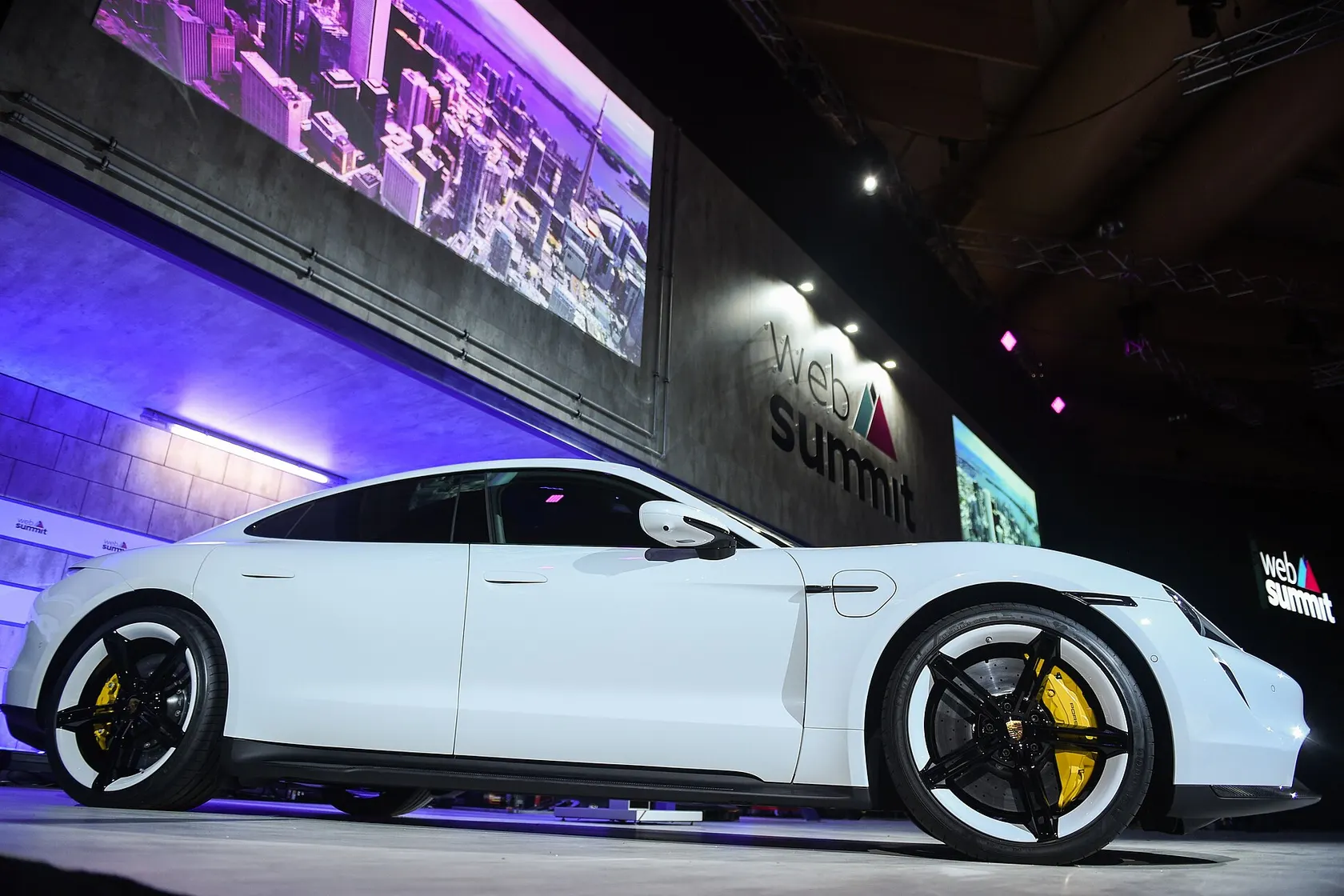 Porsche Taycan Turbo S at its 2019 launch
