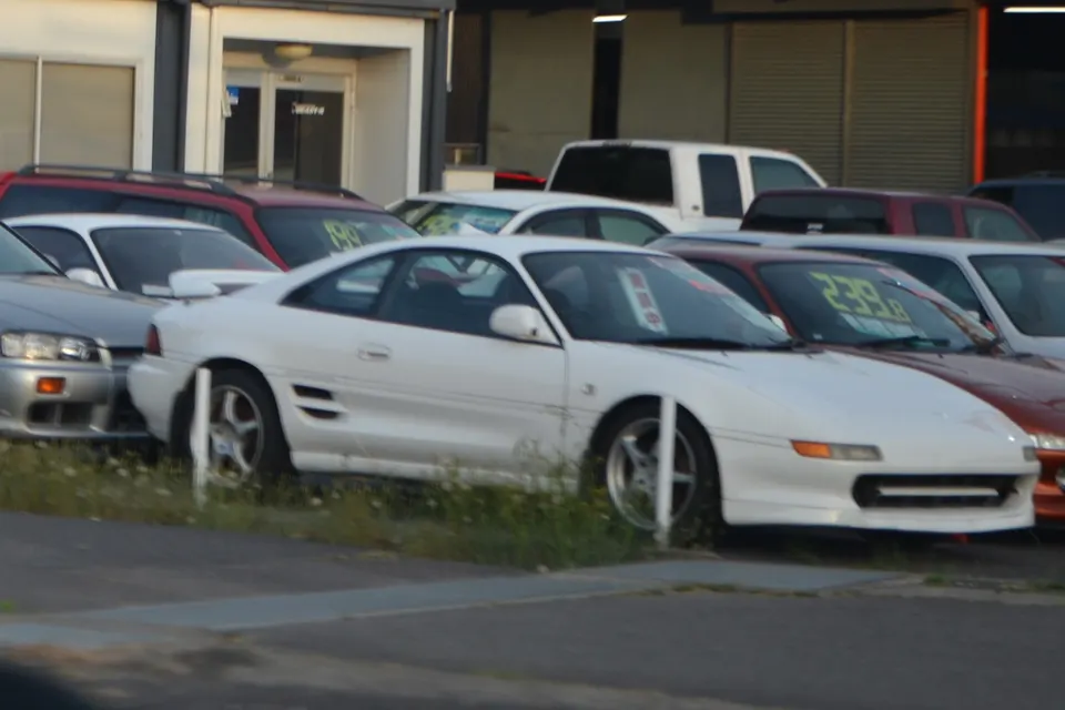 1998 Toyota MR2 GT-S SW20 on display